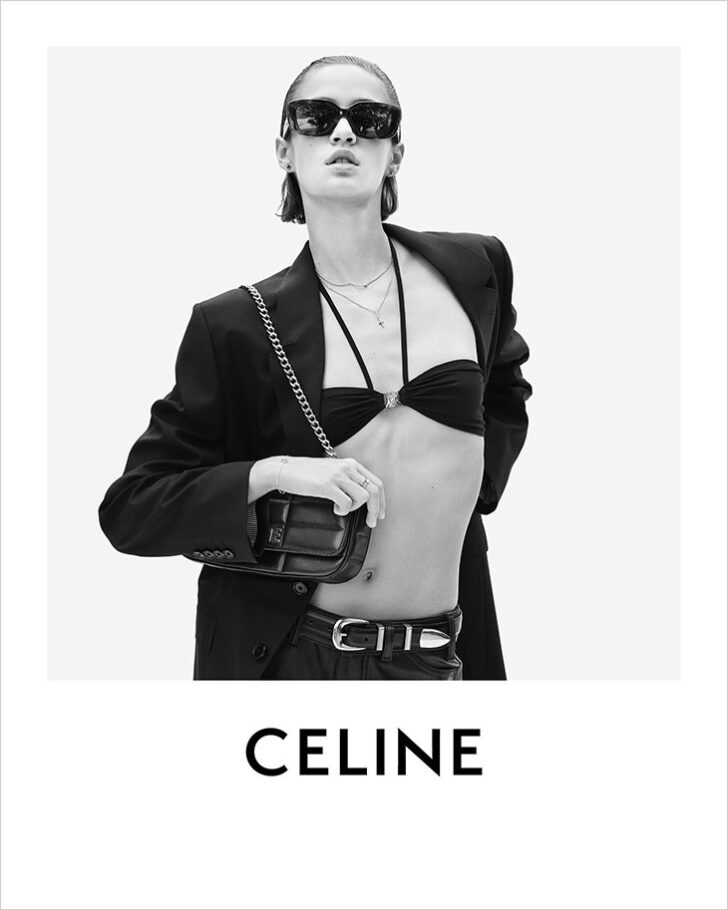 Quinn Mora Models CELINE Les Grands Classiques Collection