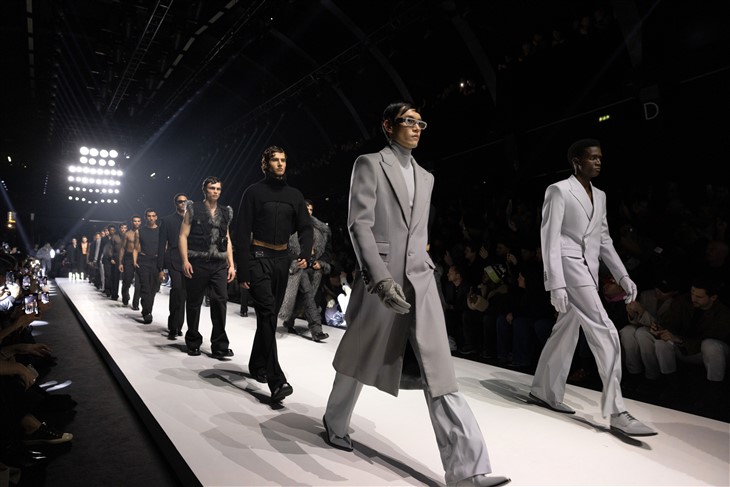 Louis Vuitton Spring 2024 Men's Fashion Show Backstage