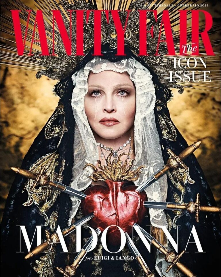 Madonna is the Cover Star of Vanity Fair Italia February 2023 Issue