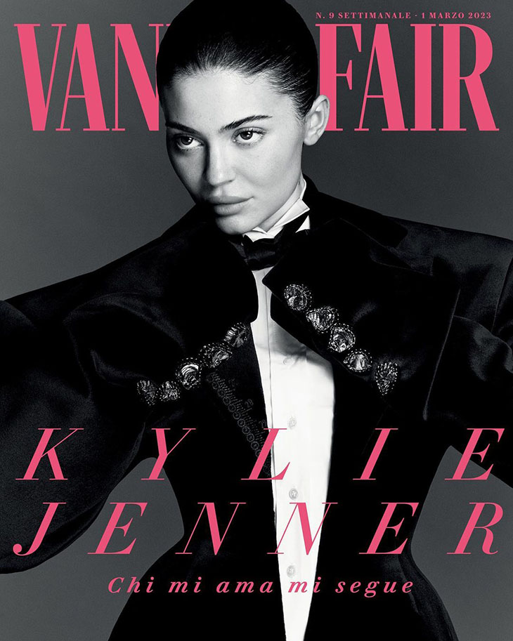 Kylie Jenner is the Cover Star of Vanity Fair Italia March 2023 Issue -  DSCENE