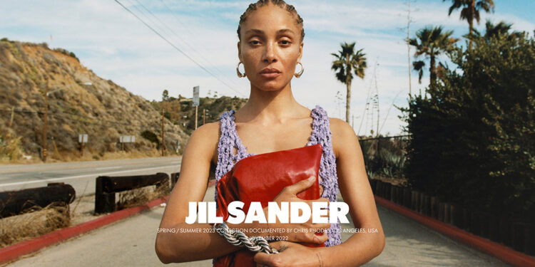 Adwoa Aboah Models JIL SANDER Spring Summer 2023 Looks