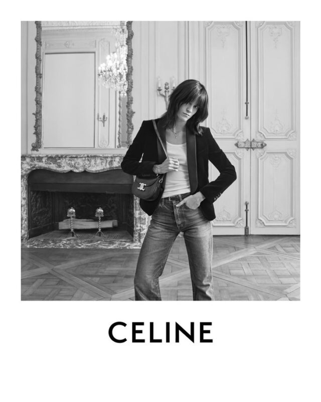 Suzanne Lindon Models CELINE Winter 2023 Collection - DSCENE