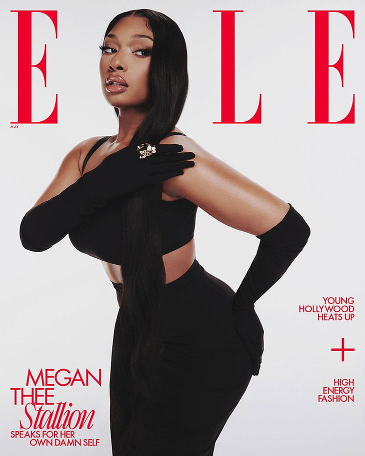 Megan Thee Stallion Covers ELLE Magazine May 2023 Issue