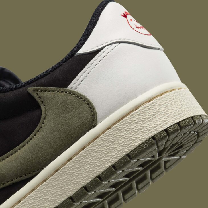 Air Jordan 1 Low Gets An 'Olive' Makeover From Travis Scott