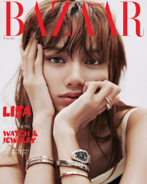 Blackpink's Lisa Covers Harper's Bazaar Korea June 2023 Issue