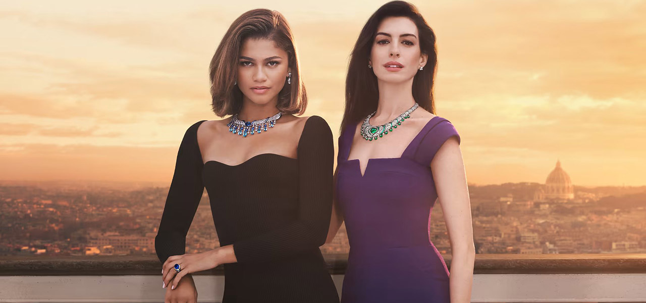 Anne Hathaway & Zendaya for Bulgari Magnificence Never Ends