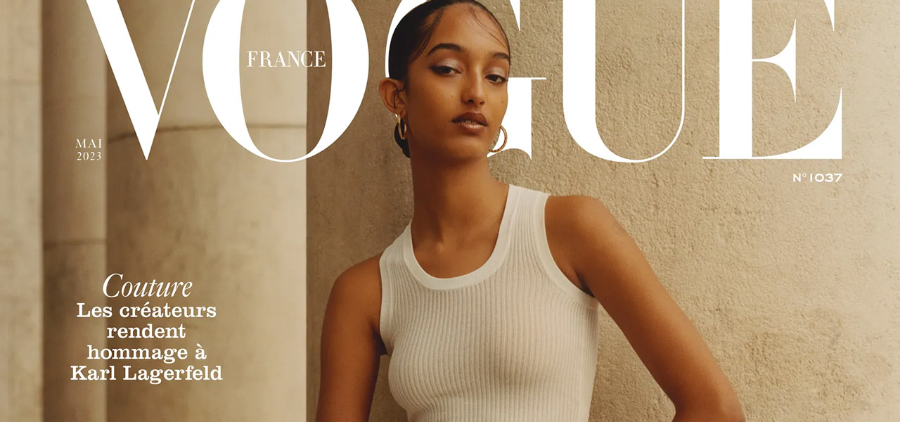 Mona Tougaard is the Cover Star of Vogue France May 2023 Issue