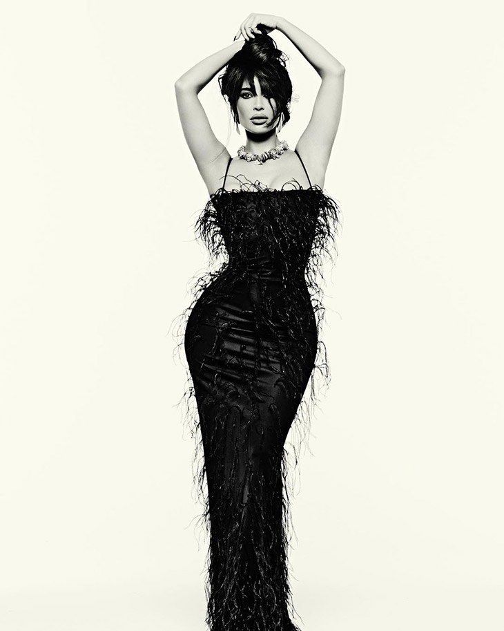 Kim Kardashian Styled by Ibrahim Kamara for Vogue Italia :  r/fashionphotography