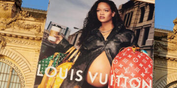 Rihanna Louis Vuitton Men Spring Summer 2024 Home Decor Poster