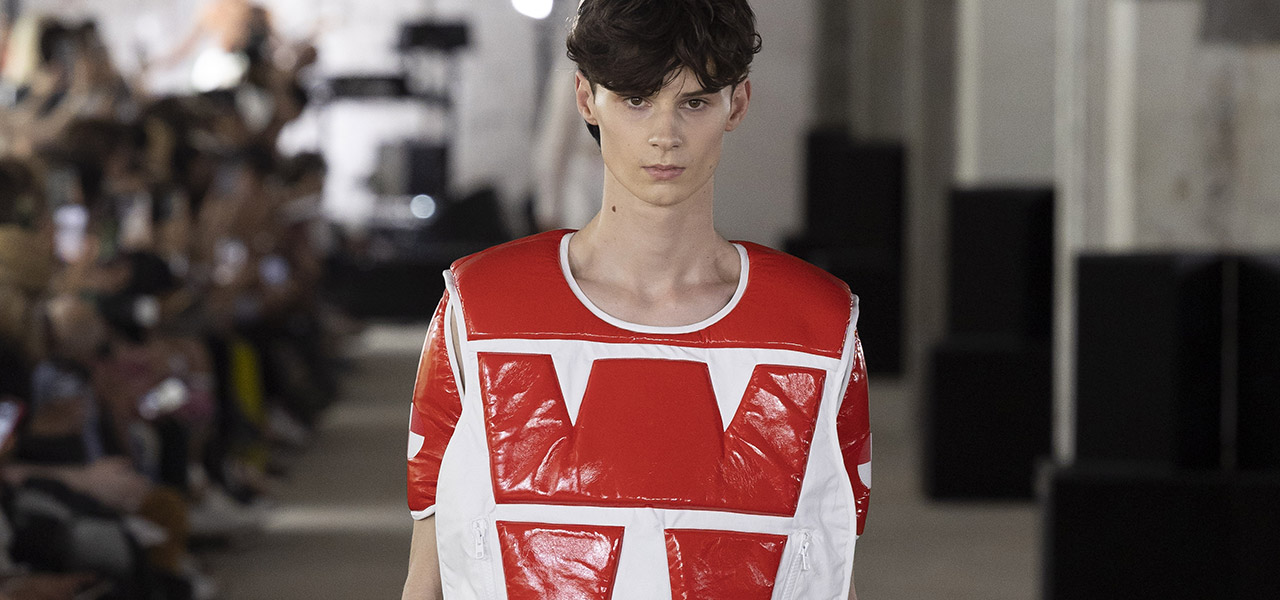 A selection of looks from Walter Van Beirendonck SS24 Menswear