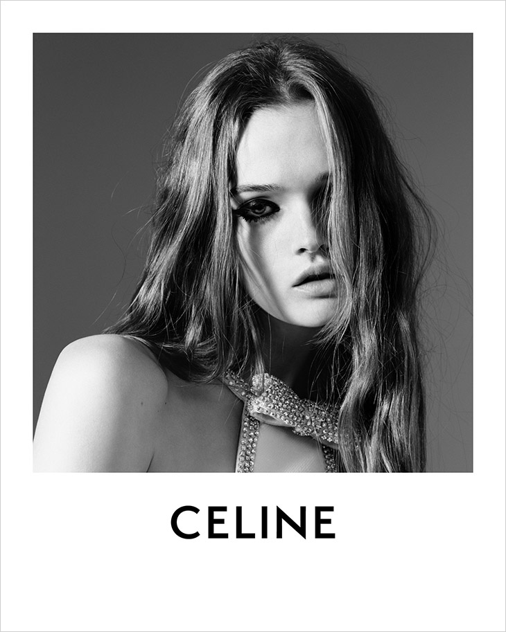 Lulu Tenney Models Celine Winter 2023 Collection