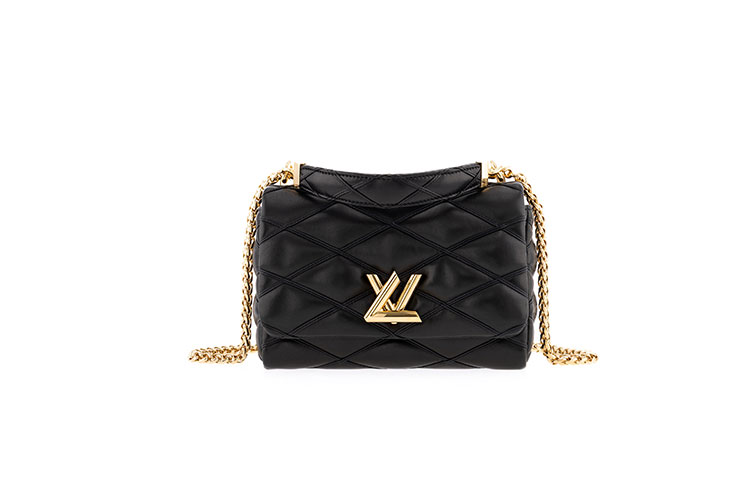 Louis Vuitton on X: Introducing the GO-14. A testament to the Maison's  savoir-faire, the #LVGO14 showcases a curved silhouette adorned in plump  Malletage – enhanced by the iconic #LouisVuitton Twist lock and