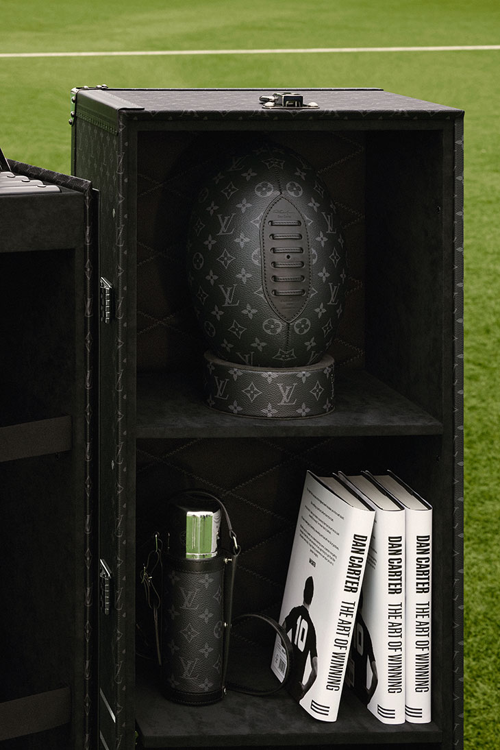 Louis Vuitton Releases Black Leather Rugby Ball