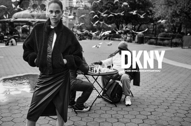 Donna Karan New York Ready to Wear Autumn Winter Model Hilary