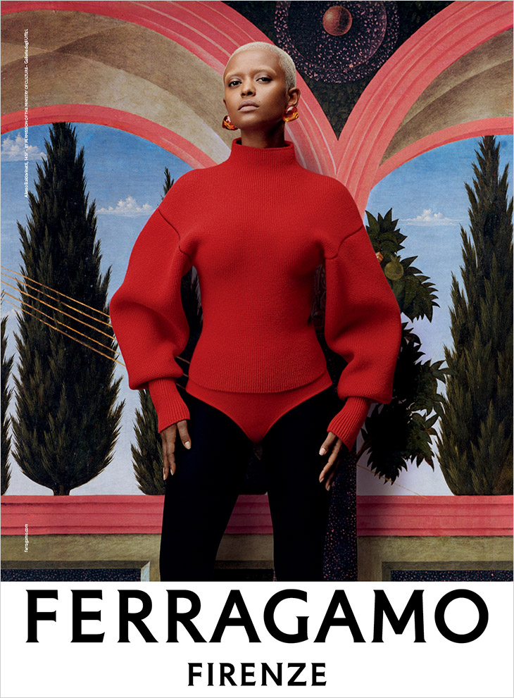 Ferragamo's Fall 2023 Ad Campaign Has Botticelli Art in It – WWD