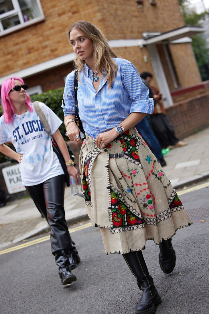 London Fashion Week Street Style: SS24 Day 3