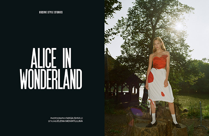 DSCENE STYLE STORIES: Alice in Wonderland by Maga Shvilli