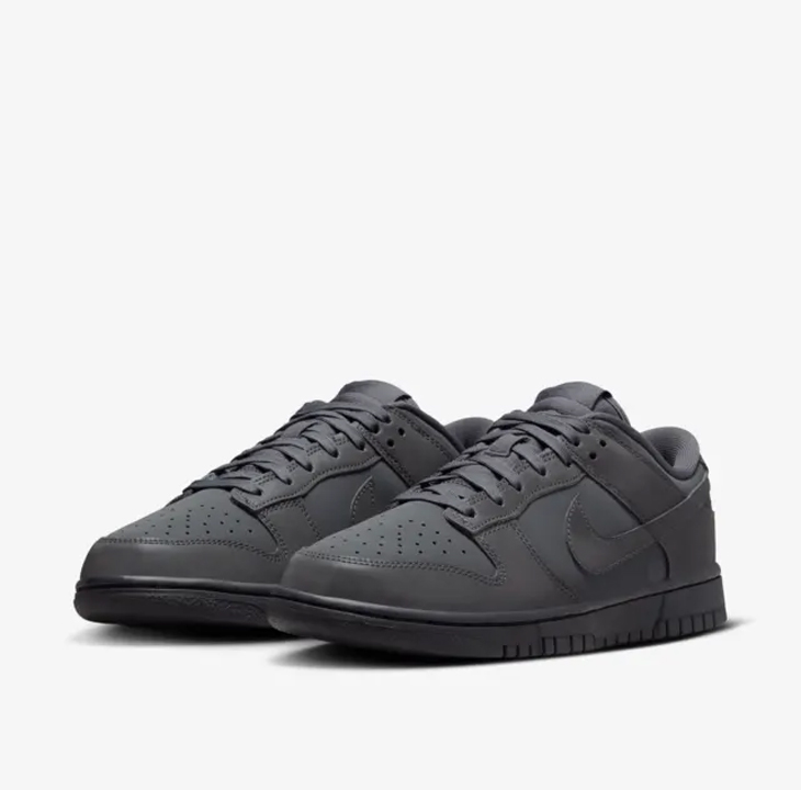 Nike Dunk Low Black and Anthracite 24.0 - 靴