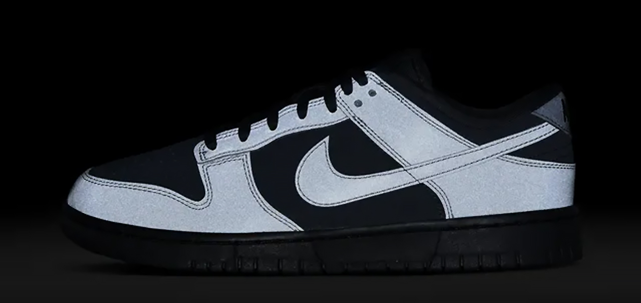 black and white Nike Low dunks in 2024