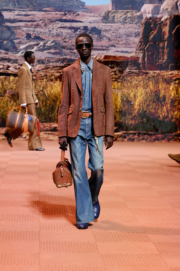 American Western Louis Vuitton Fall Winter 2024 Men's Collection