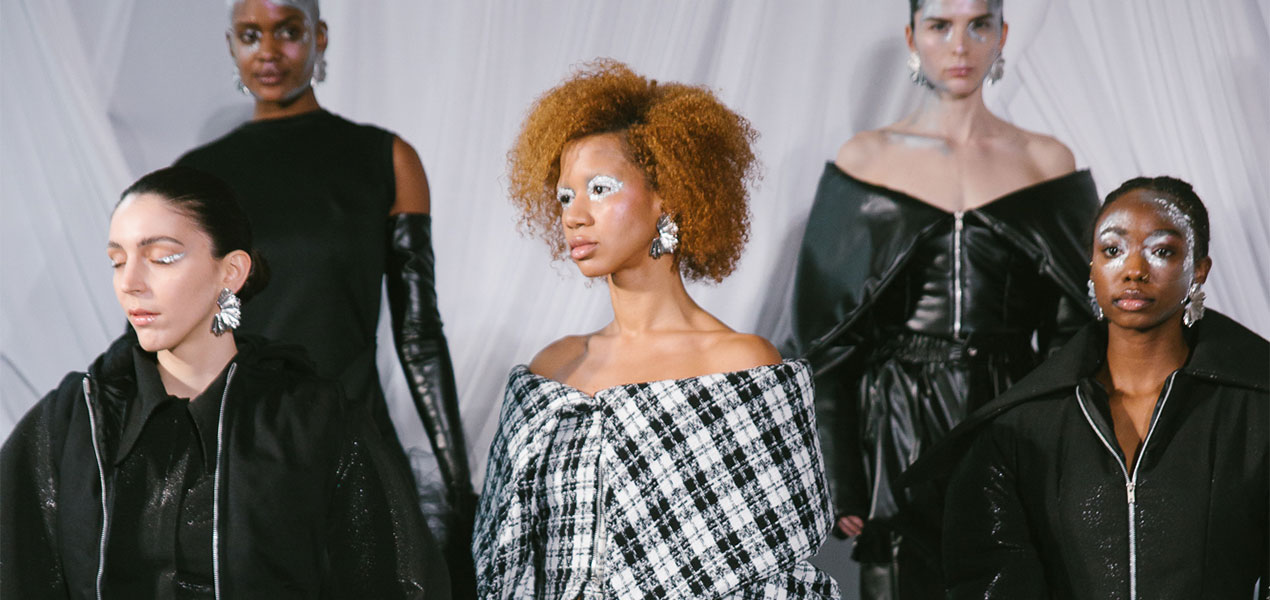 Bishme Cromartie Fall Winter 24 Backstage Moments