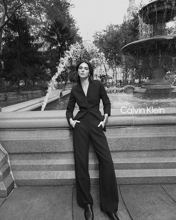 Kendall Jenner Models Calvin Klein Spring 2024 Collection
