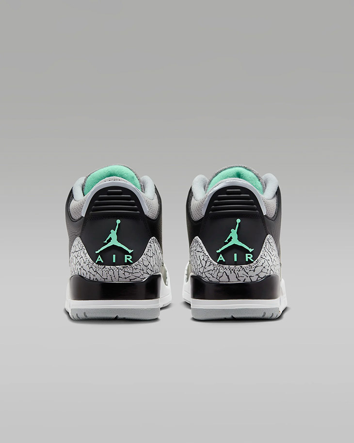 Jordan 3 Green Glow Release