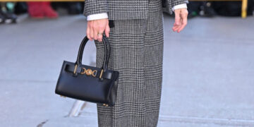 Versace Unveils the Greca Goddess Top Handle Bag