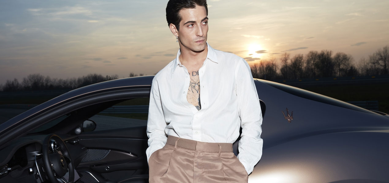 Damiano David Fronts Maserati 