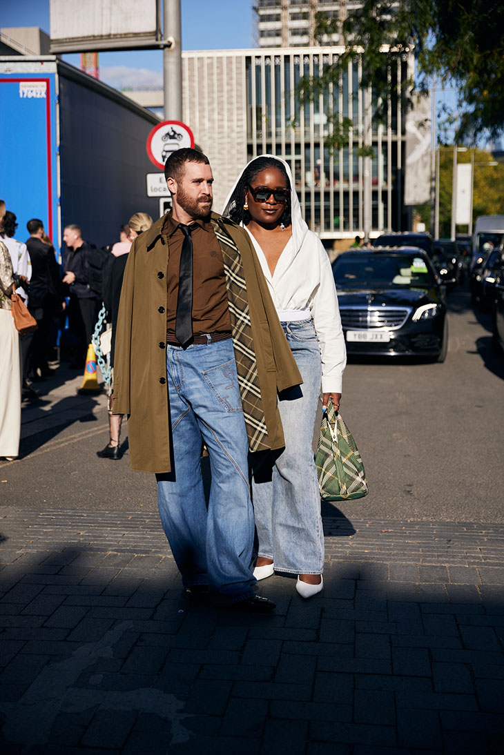 Burberry Summer 2025 Street Style