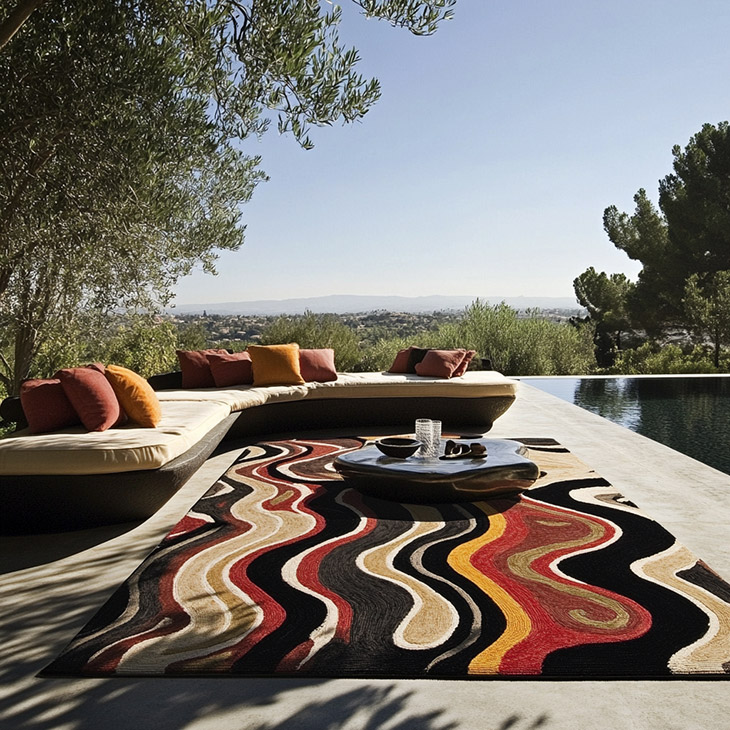 Can a Custom Outdoor Rug Be Used to Define Different Zones in Your Outdoor Area? Expert Tips Revealed